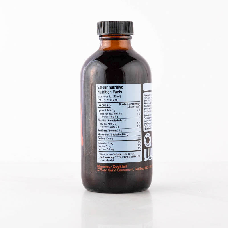 Mix à Bloody 250ml - Monsieur Cocktail - Cocktail sans alcool - - La Guilde Culinaire