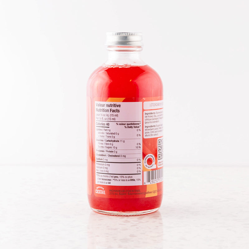 Sirop de Licorne 250ml - Monsieur Cocktail - Sirop - - La Guilde Culinaire