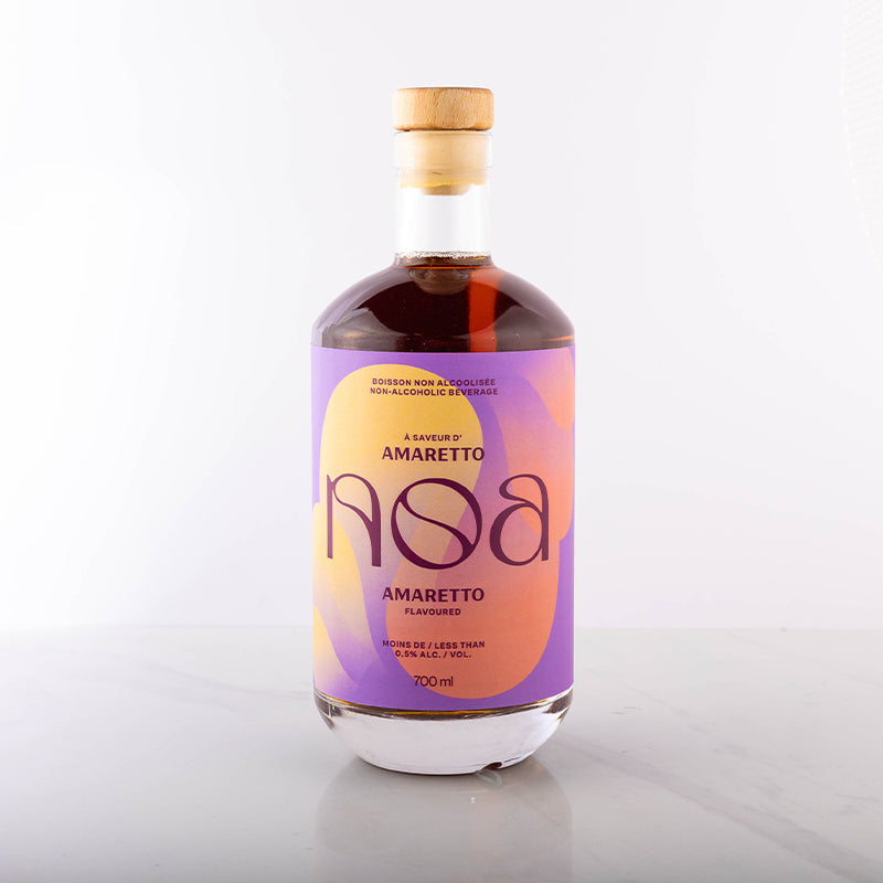 Amaretto - Sans Alcool - Monsieur Cocktail - Spiritueux sans alcool - - La Guilde Culinaire