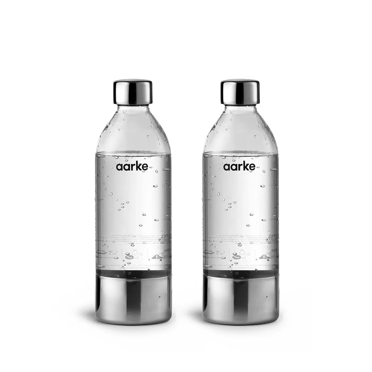 Bouteille d'eau pour Carbonator 3 - Paquet de 2 1L / 33.8oz - Aarke - Bouteille à gazéification - A1201-999-OS - La Guilde Culinaire
