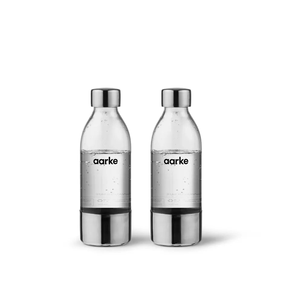 Bouteille d'eau pour Carbonator 3 - Paquet de 2 650 ml / 22oz - Aarke - Bouteille à gazéification - A1202-999-OS - La Guilde Culinaire