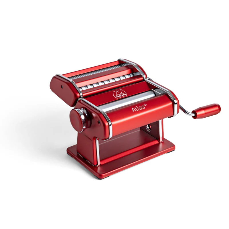 Machine à Pâtes Atlas Plus Rouge - Marcato Design - Machine à pâte - AT-PLUS-RSO - La Guilde Culinaire
