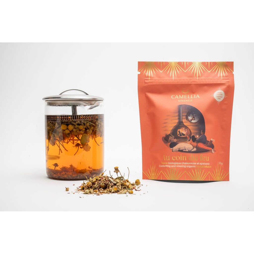 Au Coin du Feu biologique (sac de 55g) - Camellia Sinensis - Thé et infusion - - La Guilde Culinaire