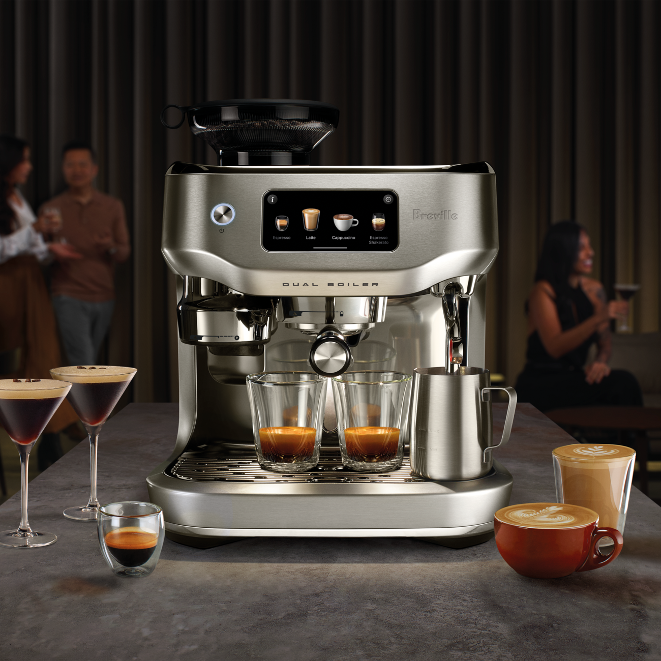 Machine à espresso The Oracle Dual Boiler - Breville - Machine à espresso - - La Guilde Culinaire