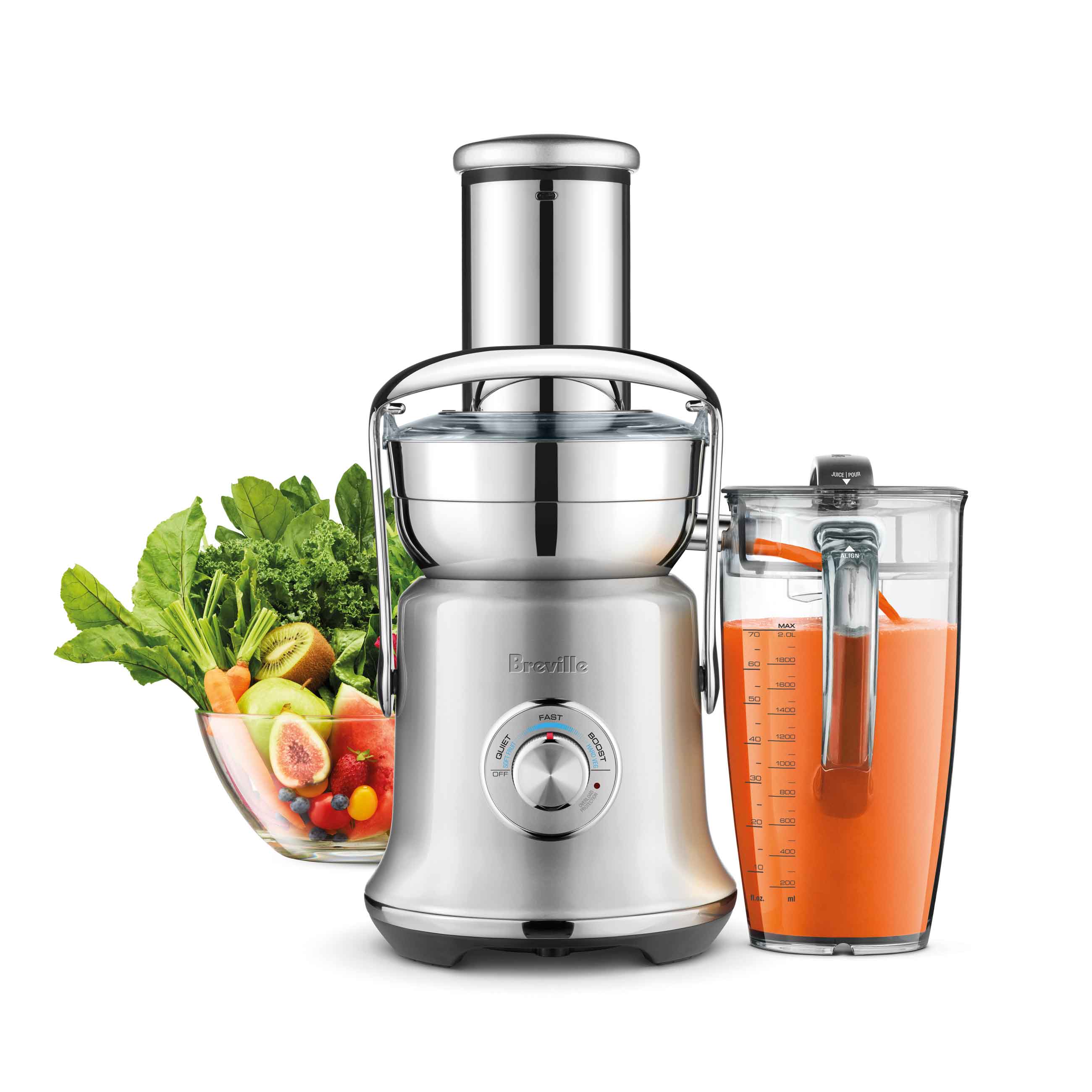 Extracteur de jus The Juice Fountain Cold XL - Breville - Extracteur de jus - - La Guilde Culinaire