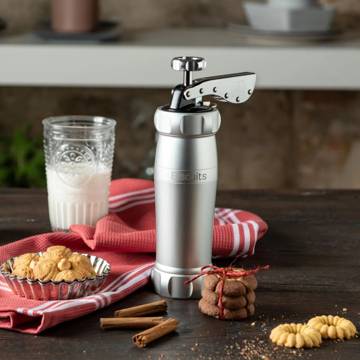 Presse à Biscuit Design - Marcato Design - Tampon à biscuit - - La Guilde Culinaire
