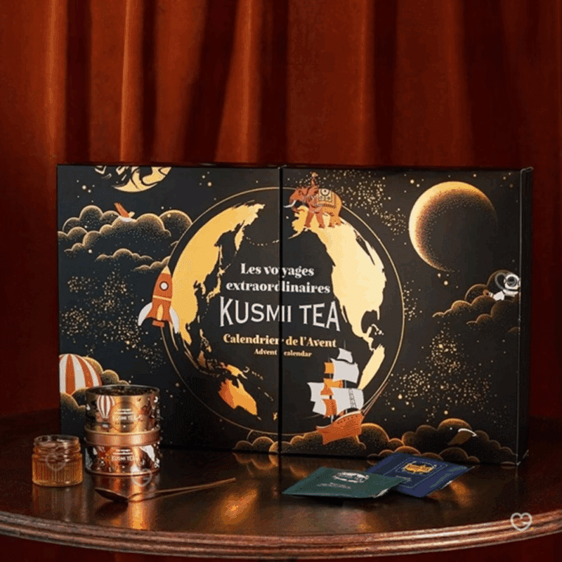 Calendrier de l'Avent Kusmi Tea Bio - Boite abimé - Kusmi Tea - Calendrier de l'avent - - La Guilde Culinaire