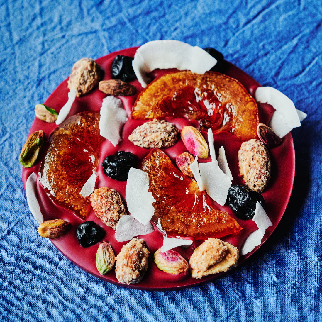 Tablette chocolat Mendiant Framboise - Allo Simonne - Tablette de chocolat - - La Guilde Culinaire