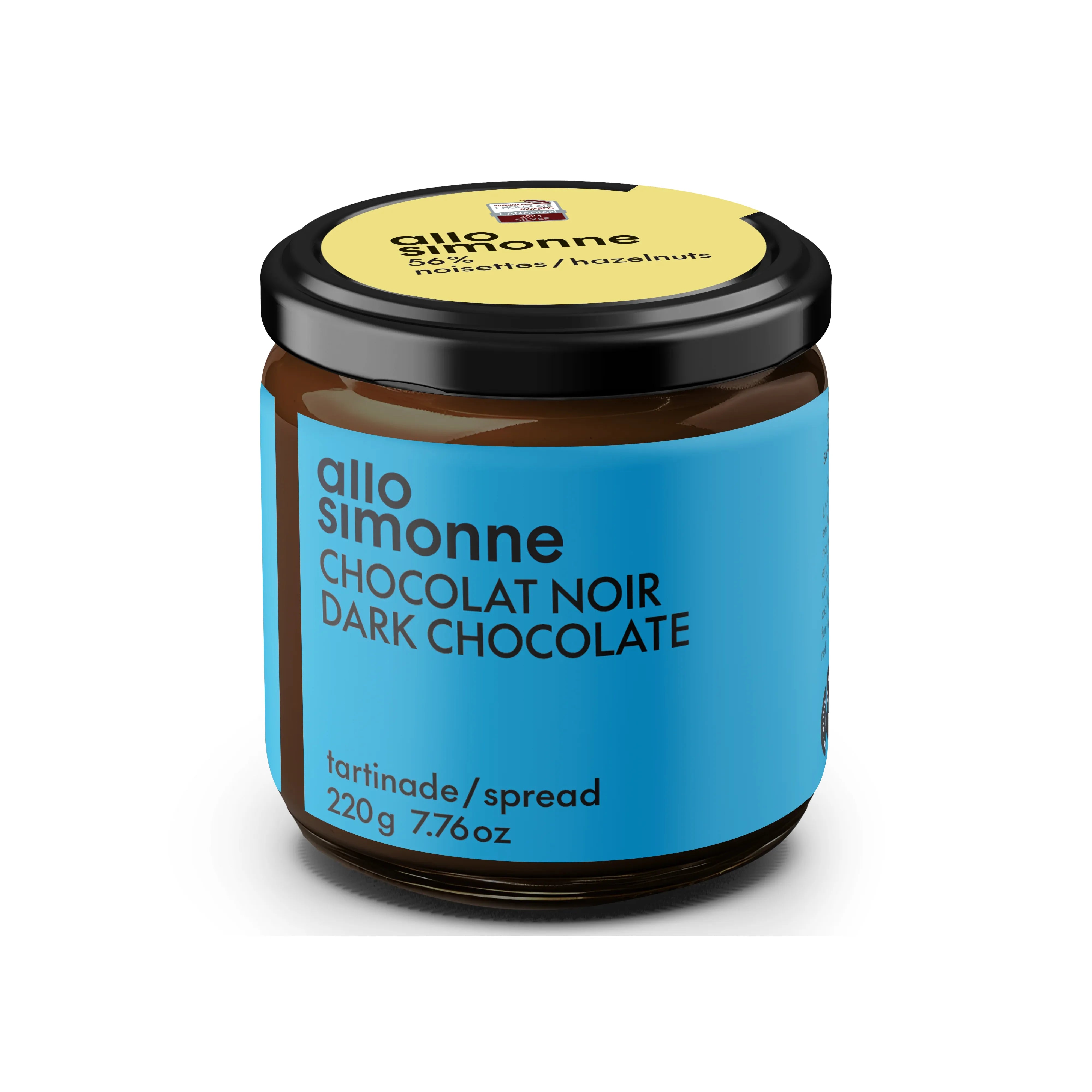 Tartinade Noisettes & Chocolat Noir - Allo Simonne - Tartinade - - La Guilde Culinaire