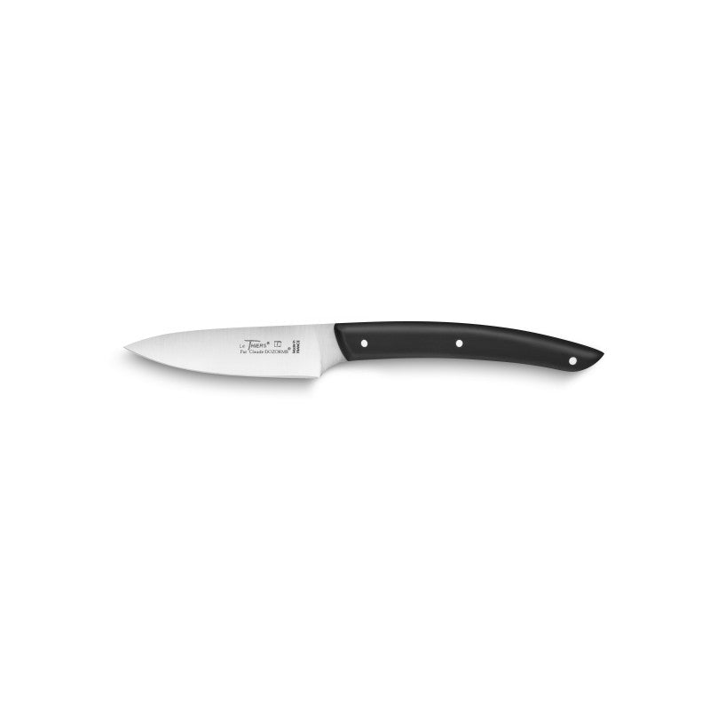 Couteau d'office Le Thiers lame satinée Bakélite Noir - Claude Dozorme - Couteau d'office - D6.90.086.90M - La Guilde Culinaire
