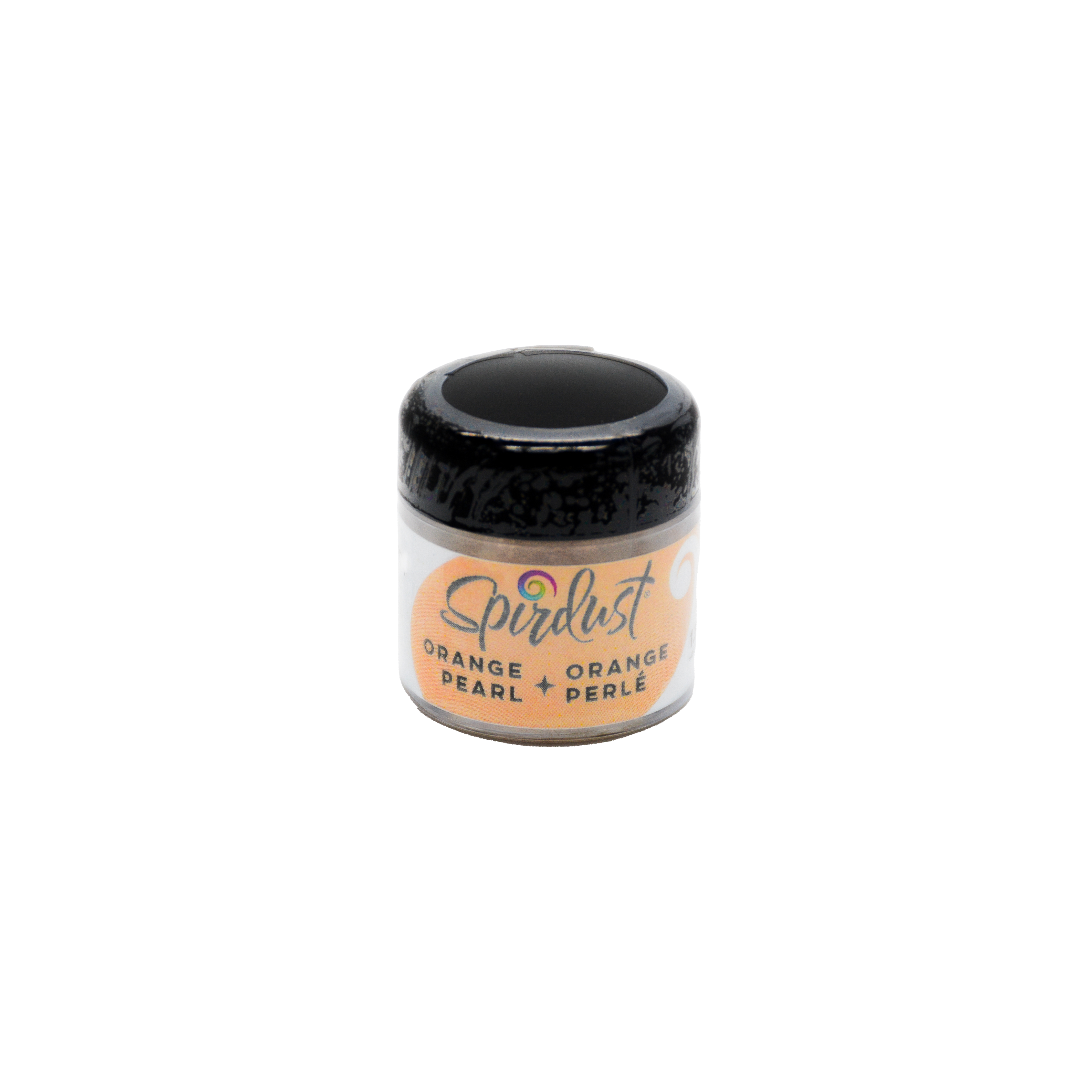 Poudres brillantes comestibles pour boissons - ORANGE PERLÉ - SPIRDUST 1.5g - Roxy & Rich - Colorant pour boisson - SPIR2-003 - La Guilde Culinaire