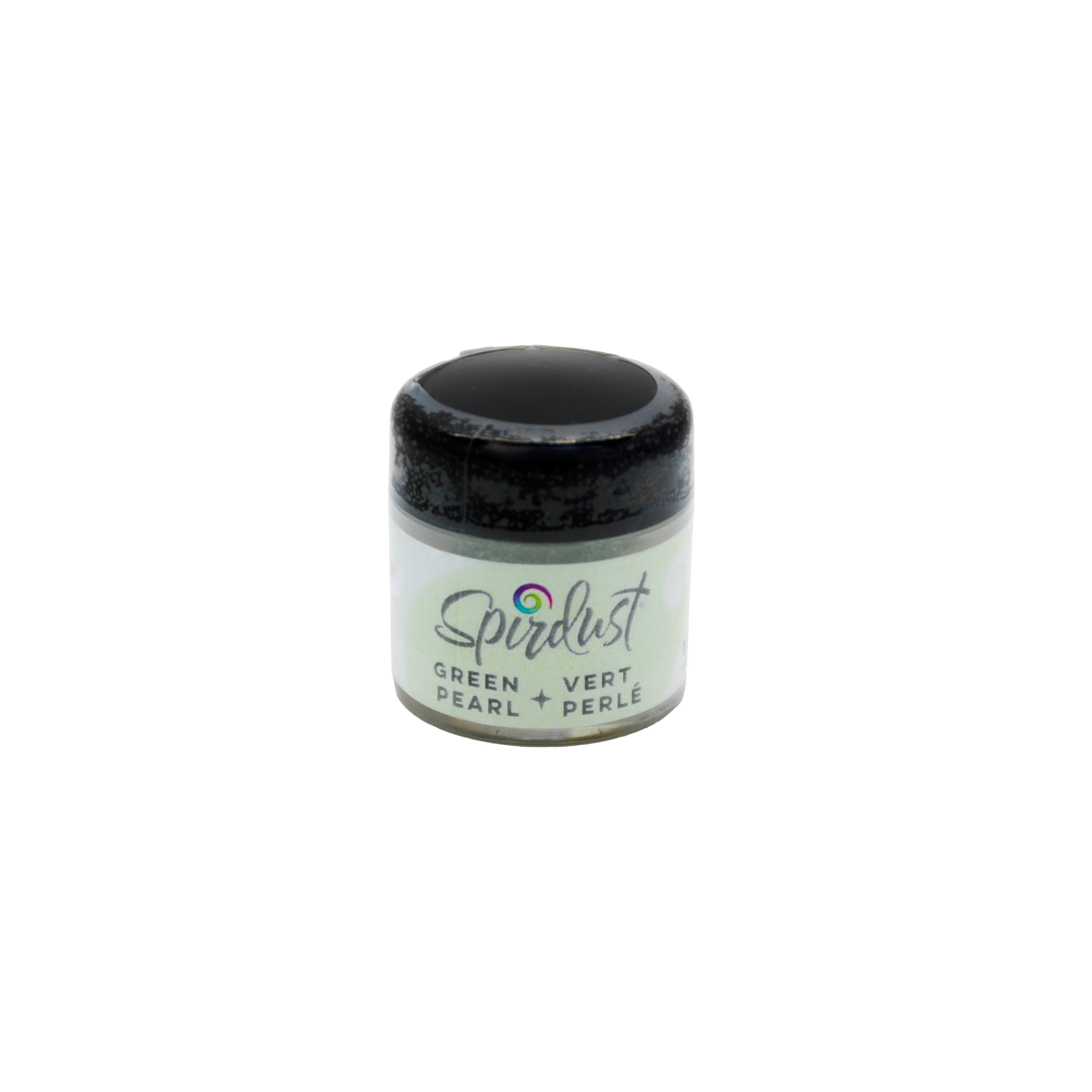 Poudres brillantes comestibles pour boissons - VERT PERLÉ - SPIRDUST 1.5g - Roxy & Rich - Colorant pour boisson - SPIR2-006 - La Guilde Culinaire