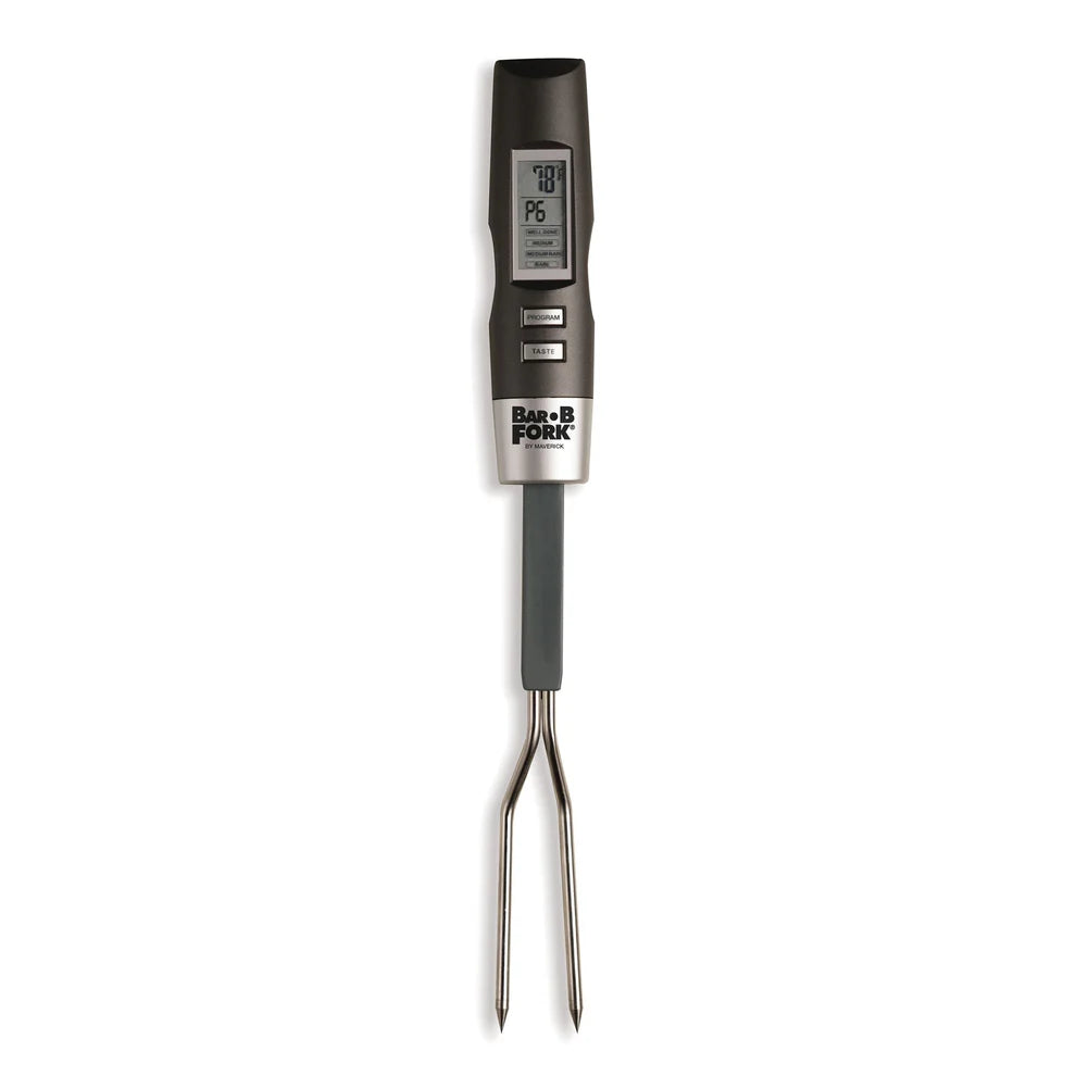 Fourchette de barbecue numérique BarBFork avec thermomètre intégré - Maverick - Thermomètre de cuisson - - La Guilde Culinaire