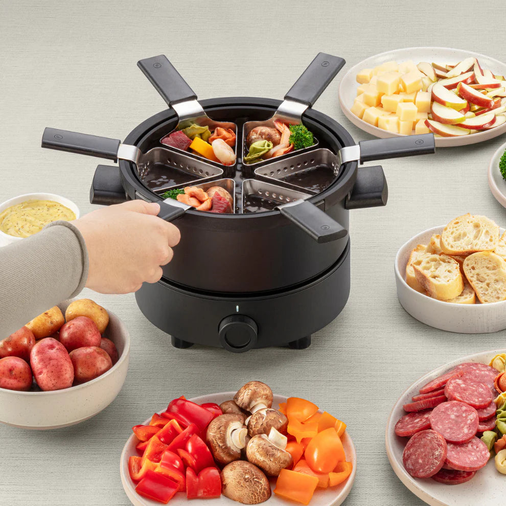 Ensemble à fondue Evolution 6P Mini - Fondussimo - Service à fondue - - La Guilde Culinaire