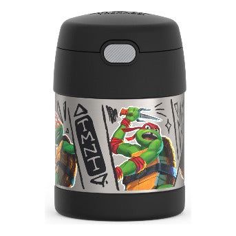 Contenant alimentaire Funtainer en acier inoxydable 10oz - Tortue Ninja - Thermos - Contenant pour aliment - - La Guilde Culinaire