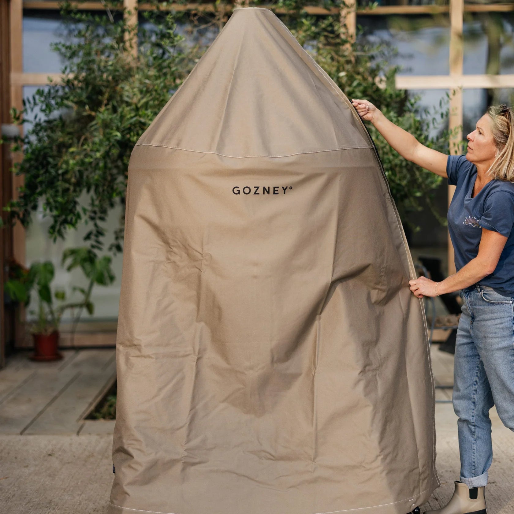 Housse en complète longueur pour Dome (Gen 2) et Dome XL (Gen 2) - Gozney - Housse pour four à pizza - - La Guilde Culinaire