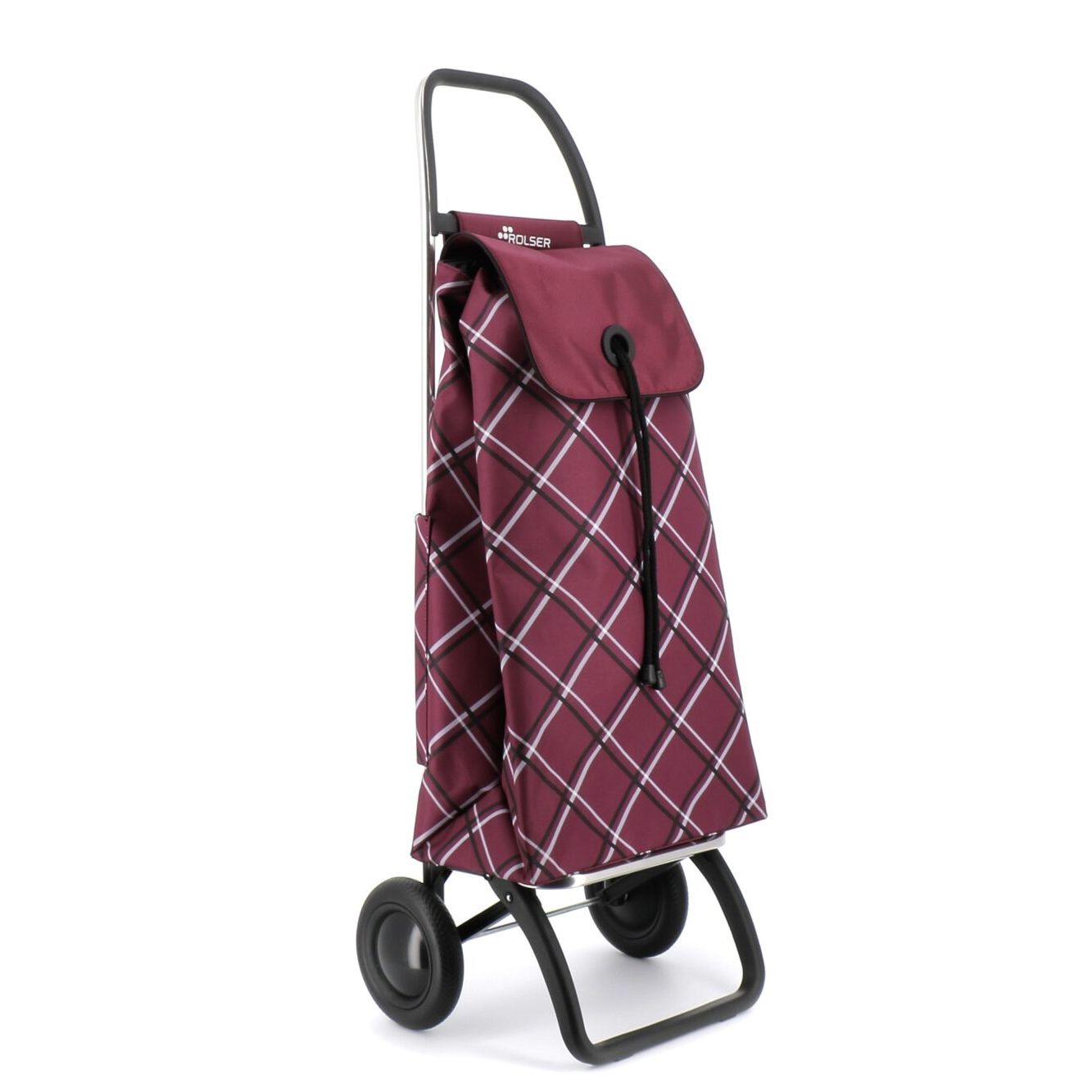 Chariot I-Max Chiara 2 Roues Bourgogne - Rolser - Sac à épicerie - IMX397BURG - La Guilde Culinaire