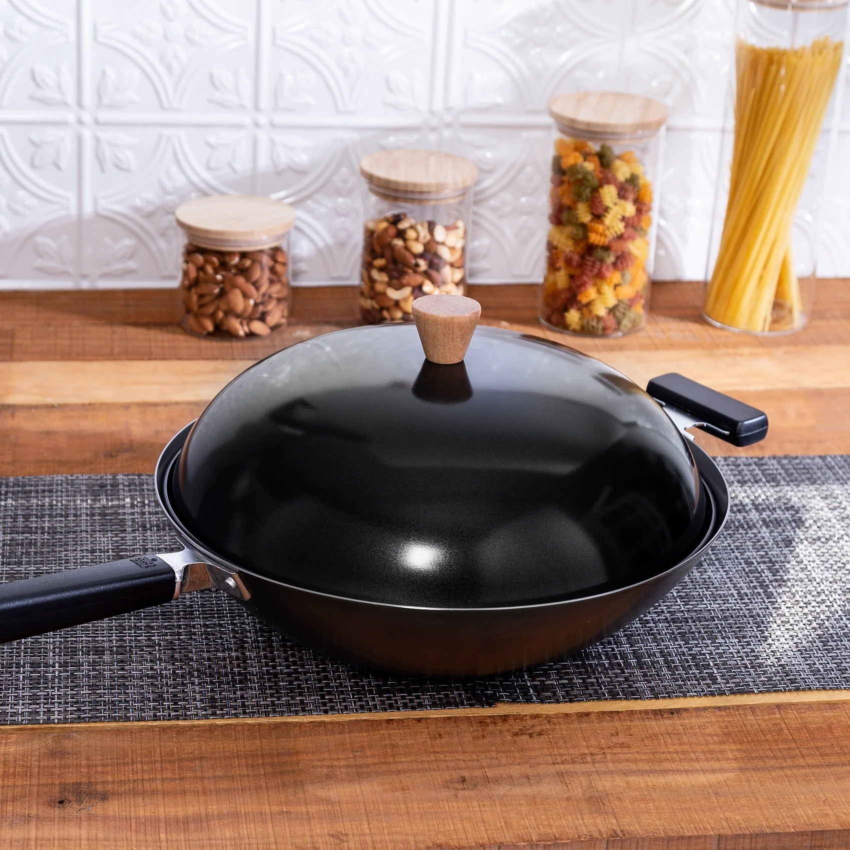 Couvercle pour wok de 14 pouces - Joyce Chen - Couvercle pour Wok - - La Guilde Culinaire