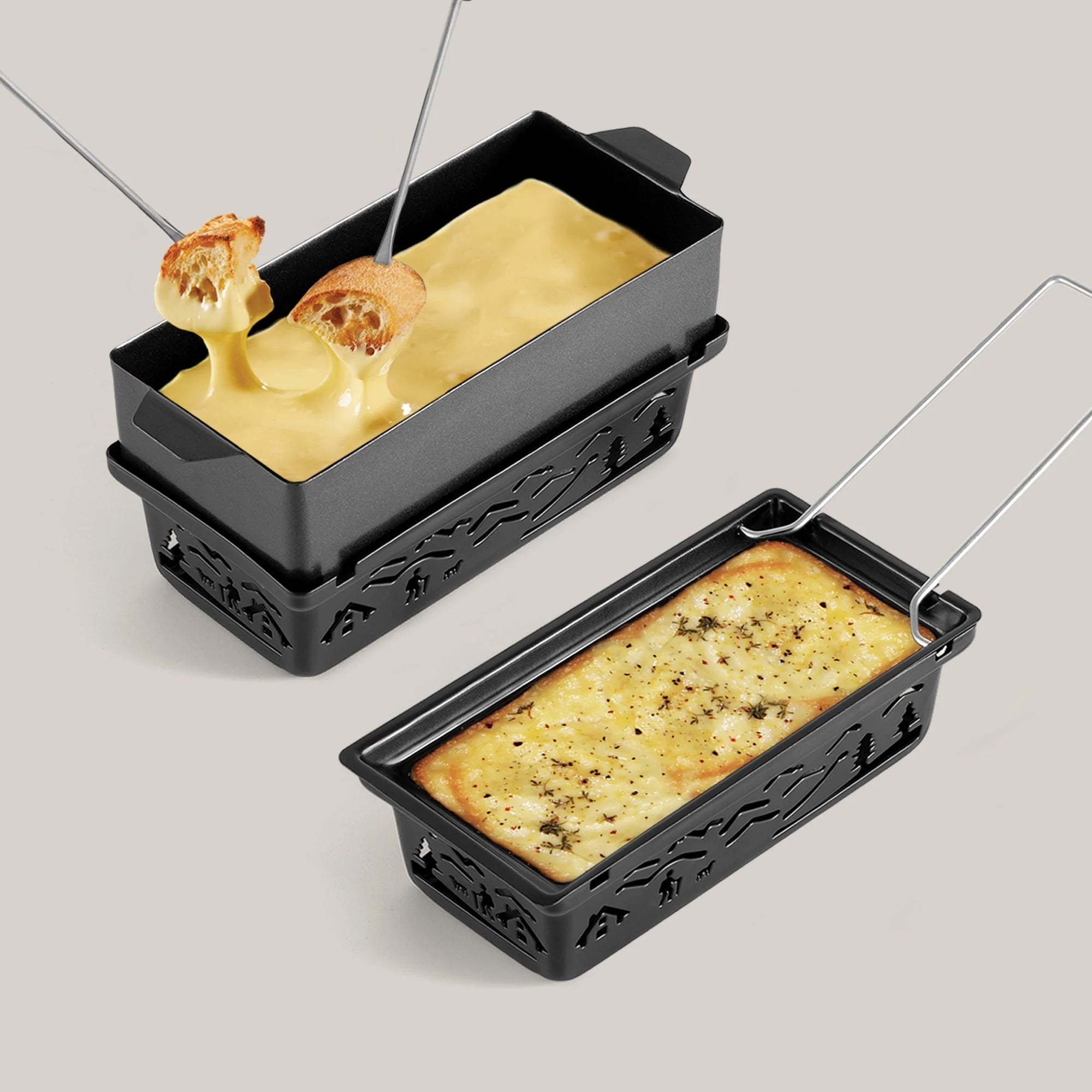 Set de raclette et fondue portable, Swissmar - Swissmar - Appareil à raclette - - La Guilde Culinaire