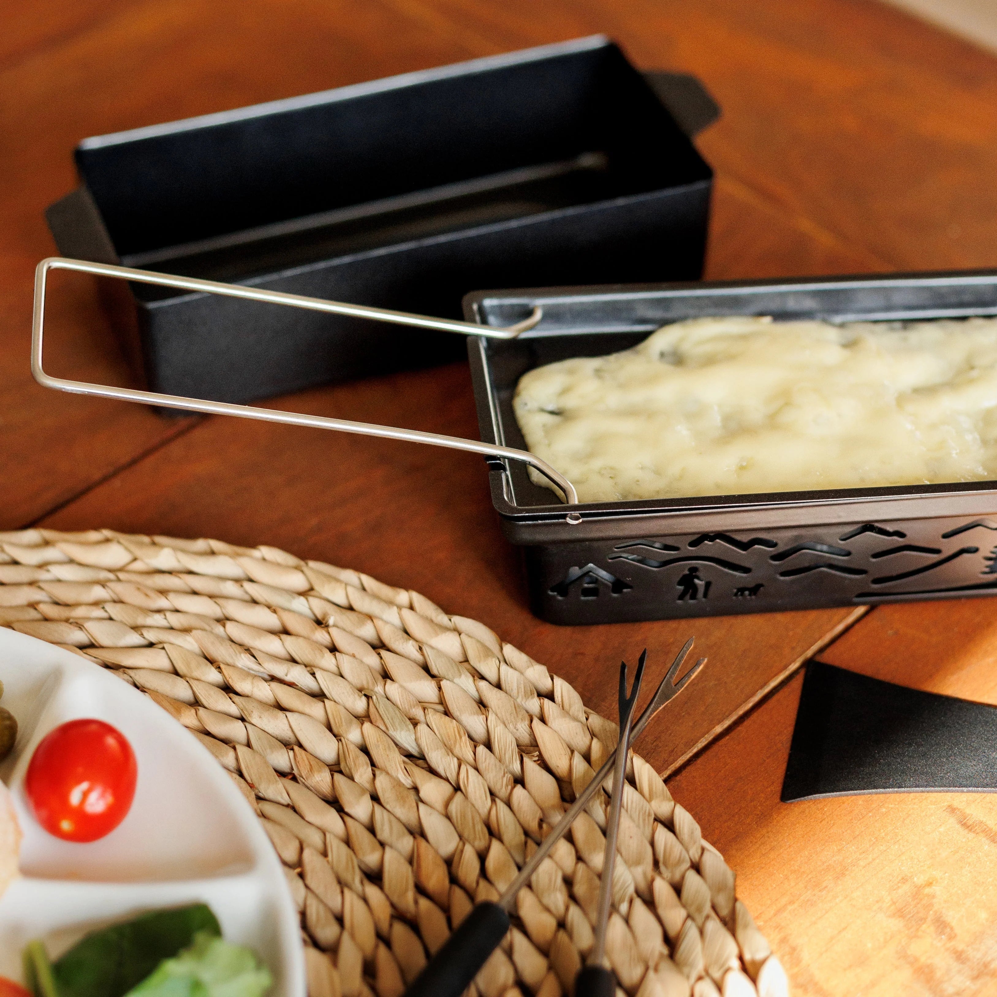 Set de raclette et fondue portable, Swissmar - Swissmar - Appareil à raclette - - La Guilde Culinaire