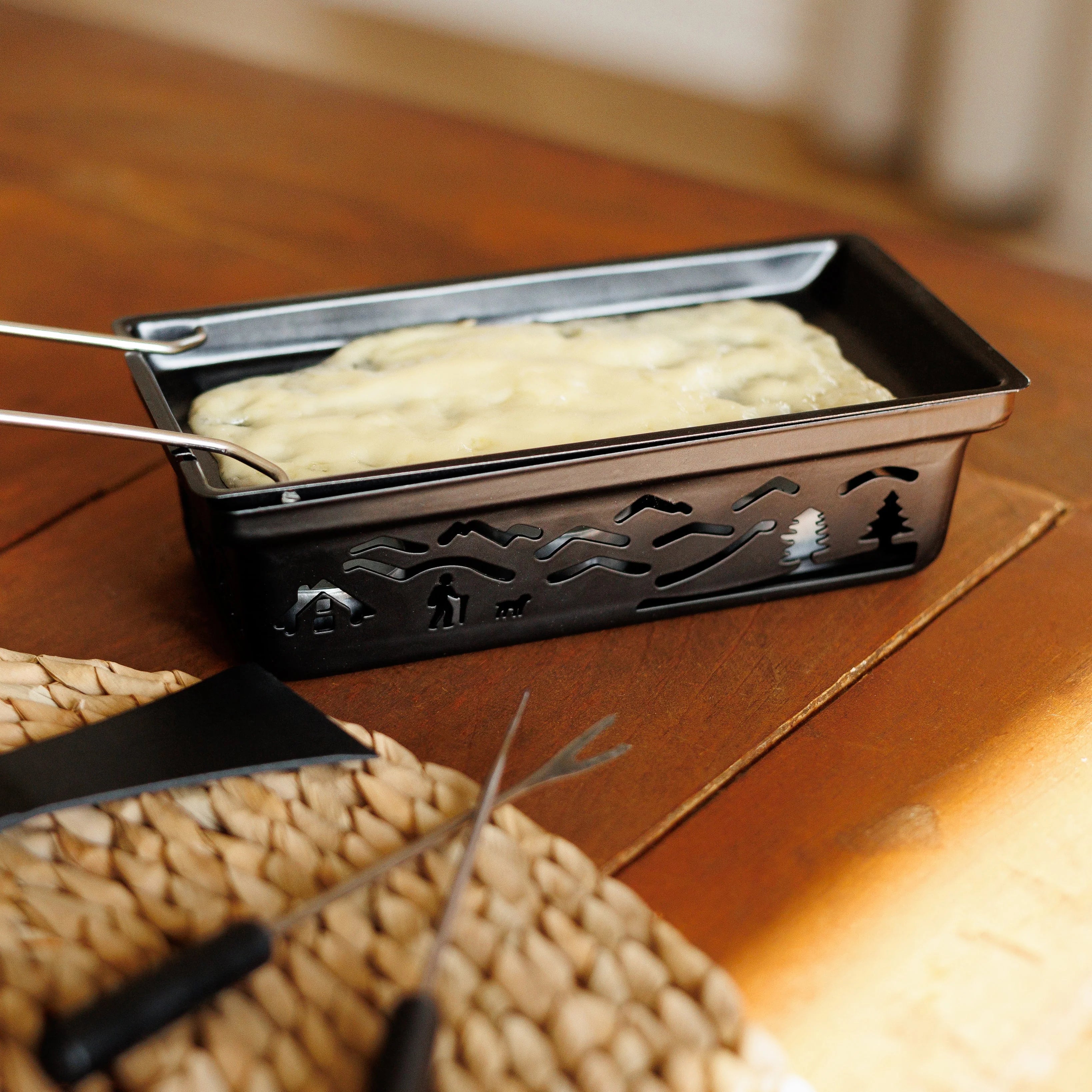 Set de raclette et fondue portable, Swissmar - Swissmar - Appareil à raclette - - La Guilde Culinaire