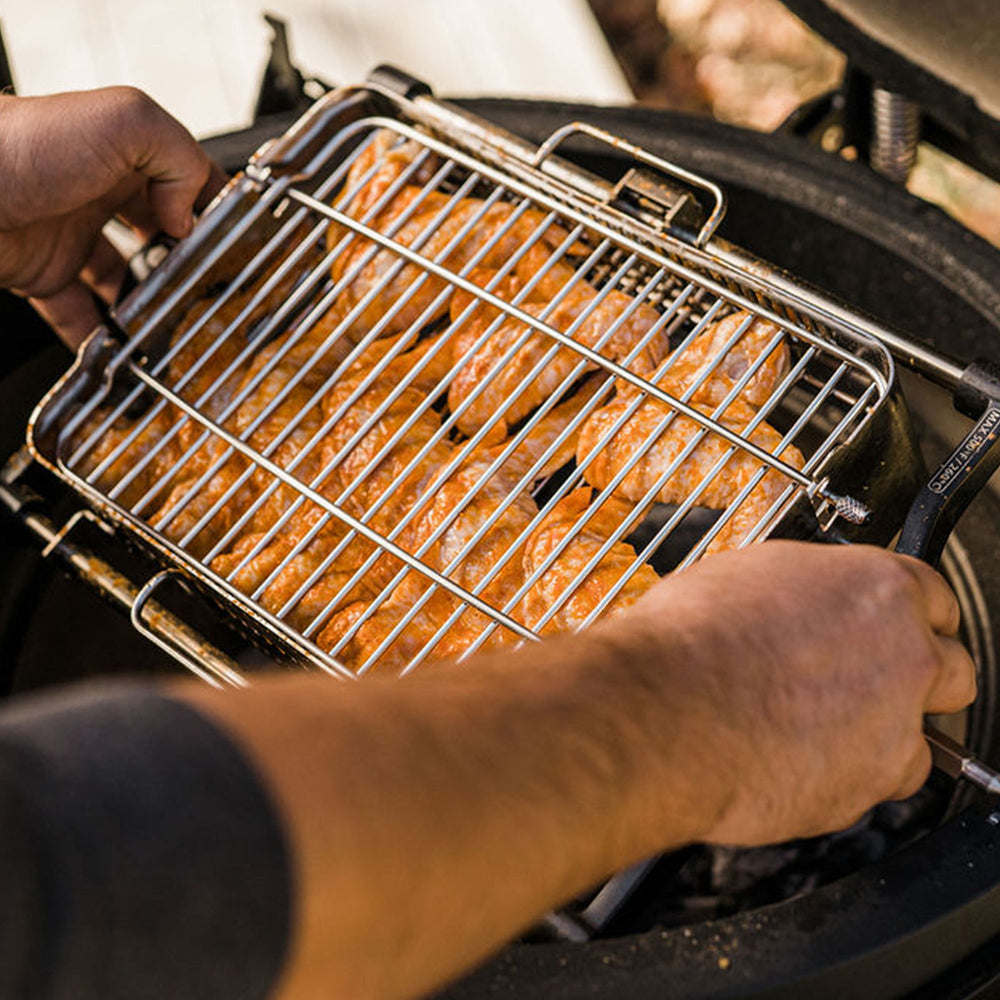 Ensemble de paniers JoeTisserie - Kamado Joe - Kamado Joe - Panier à friture - - La Guilde Culinaire