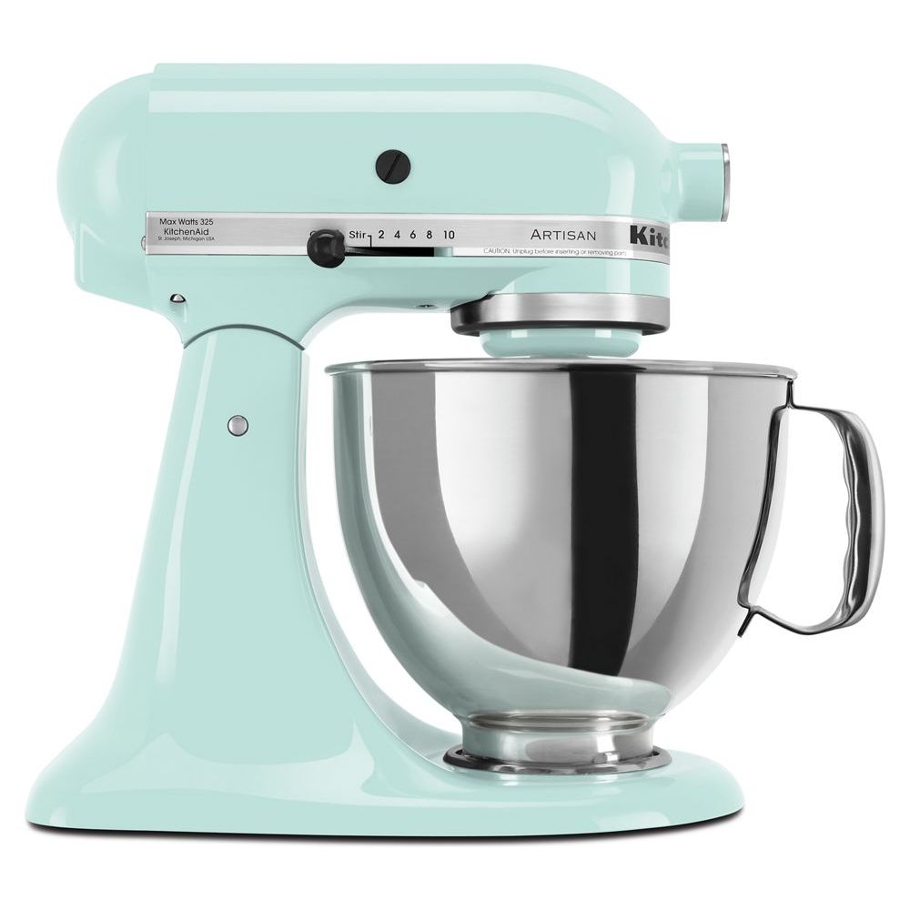 Batteur sur socle KicthenAid à tête inclinable de 5 pintes de la série Artisan - Glace - Kitchenaid - Batteur sur socle - - La Guilde Culinaire