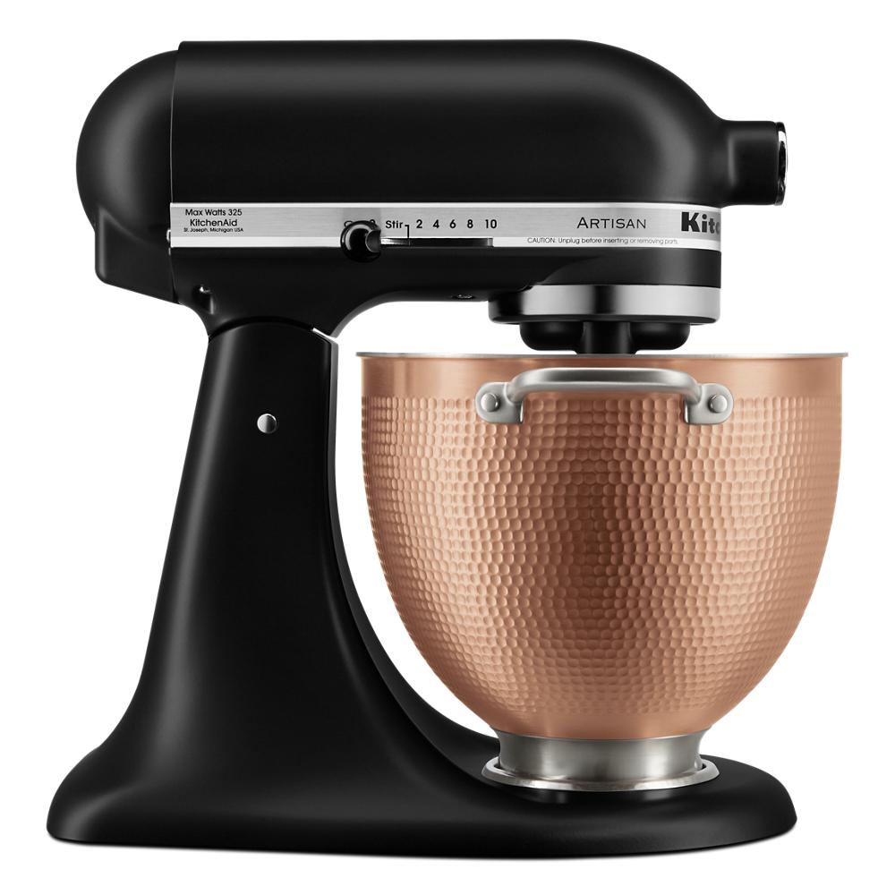 Bol en cuivre martelé de 5 pintes, KitchenAid - Kitchenaid - Bol batteur sur socle - - La Guilde Culinaire