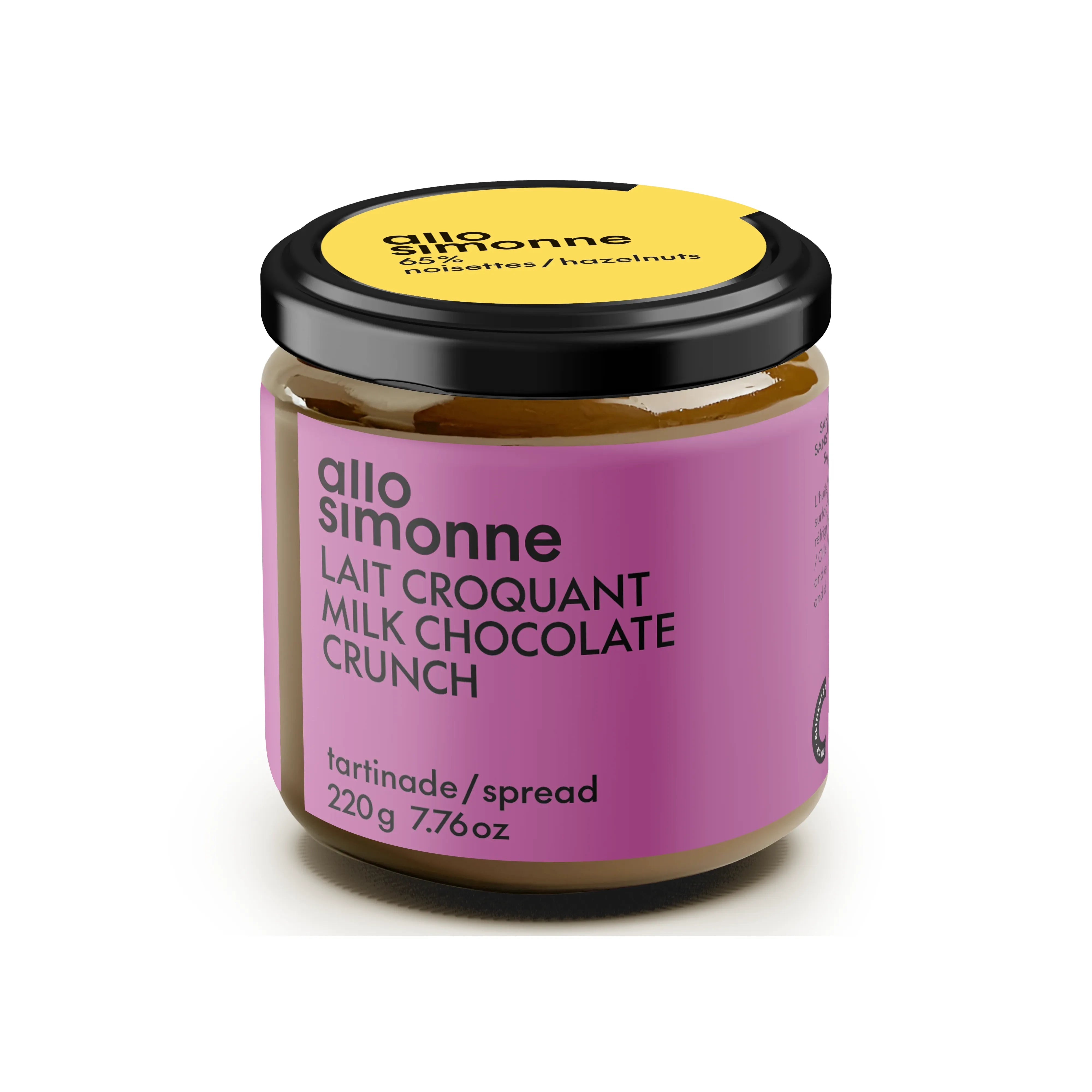 Tartinade Noisettes & Chocolat au Lait - Croquant - Allo Simonne - Tartinade - - La Guilde Culinaire