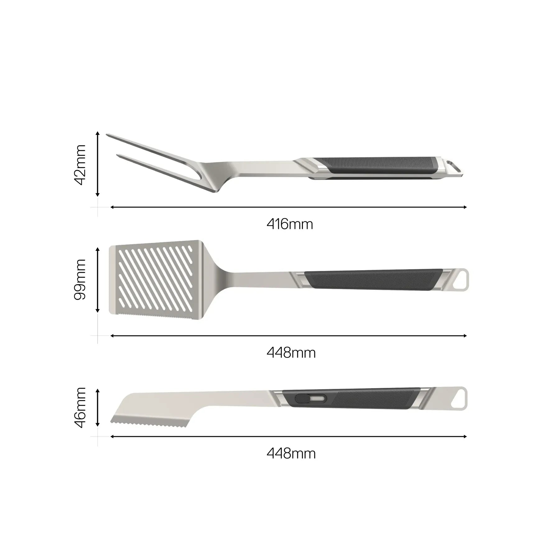 Trousse d’outils haut de gamme - Grande taille - Everdure - Accessoire pour BBQ - - La Guilde Culinaire
