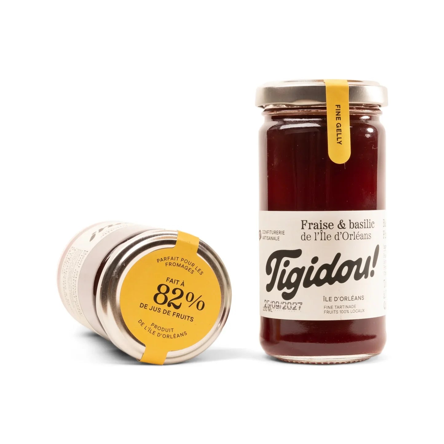 Gelée Fraise d'été et Basilic frais - Tigidou - Confiture - - La Guilde Culinaire