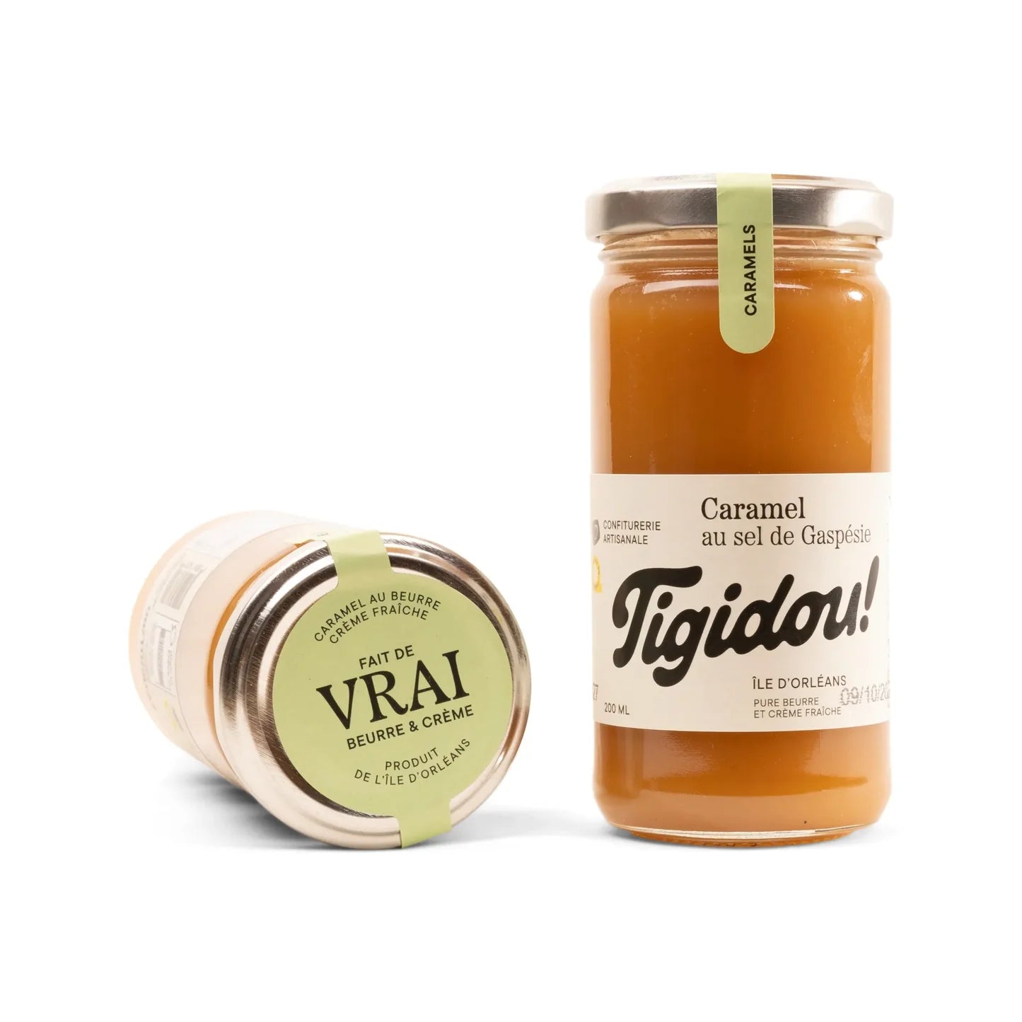 Caramel au sel de Gaspésie - Tigidou - Confiture - - La Guilde Culinaire