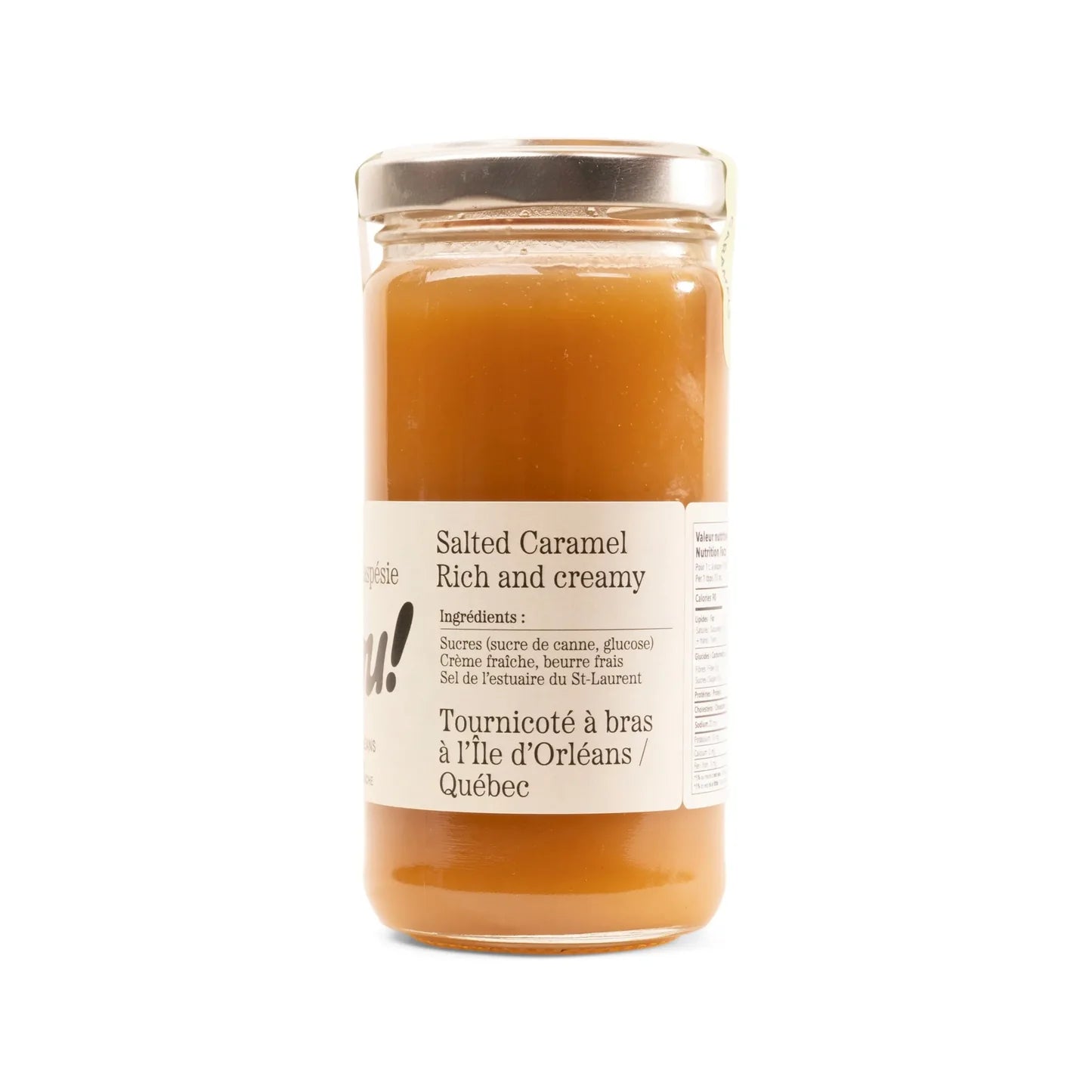 Caramel au sel de Gaspésie - Tigidou - Confiture - - La Guilde Culinaire