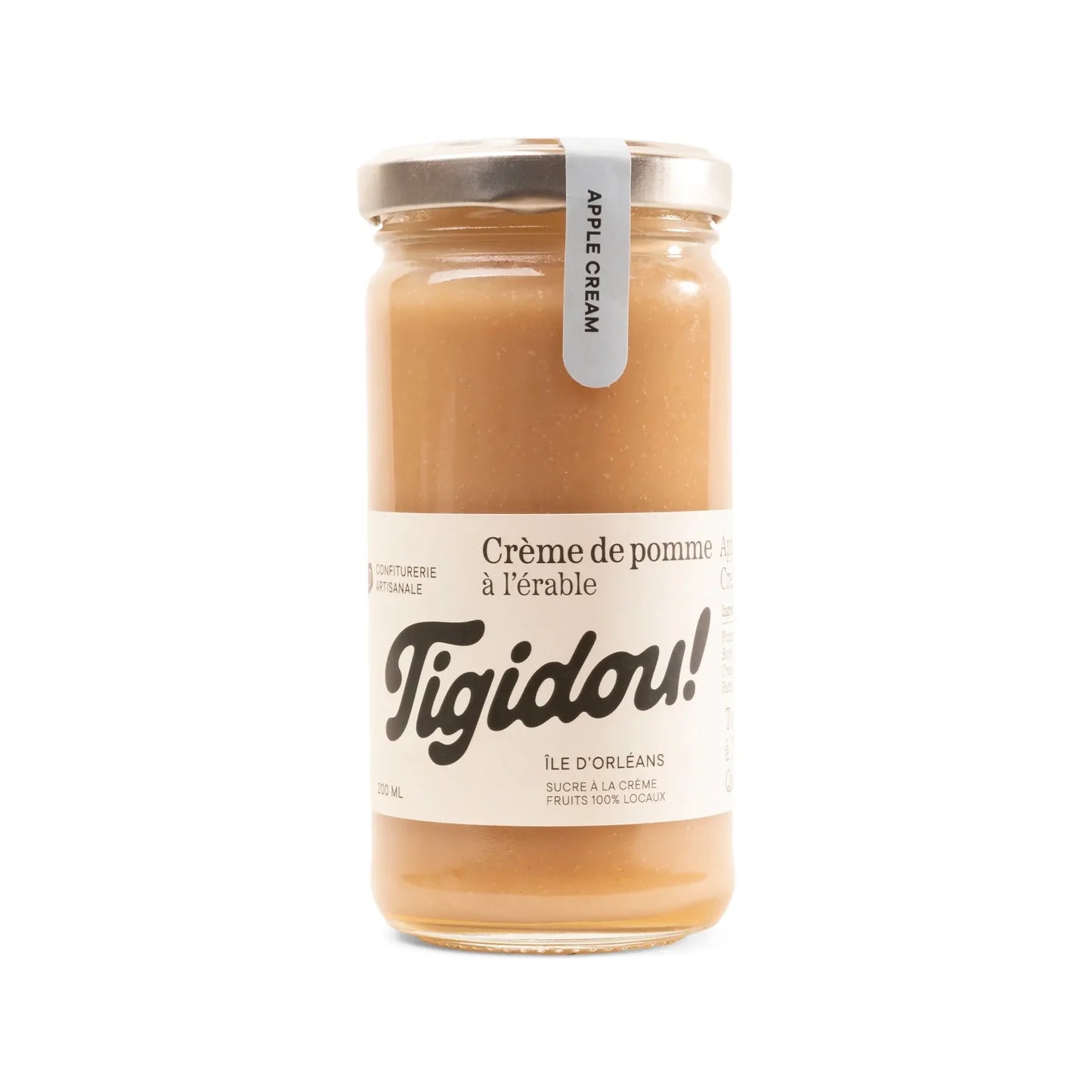 Crème de Pomme Érable - Tigidou - Confiture - - La Guilde Culinaire