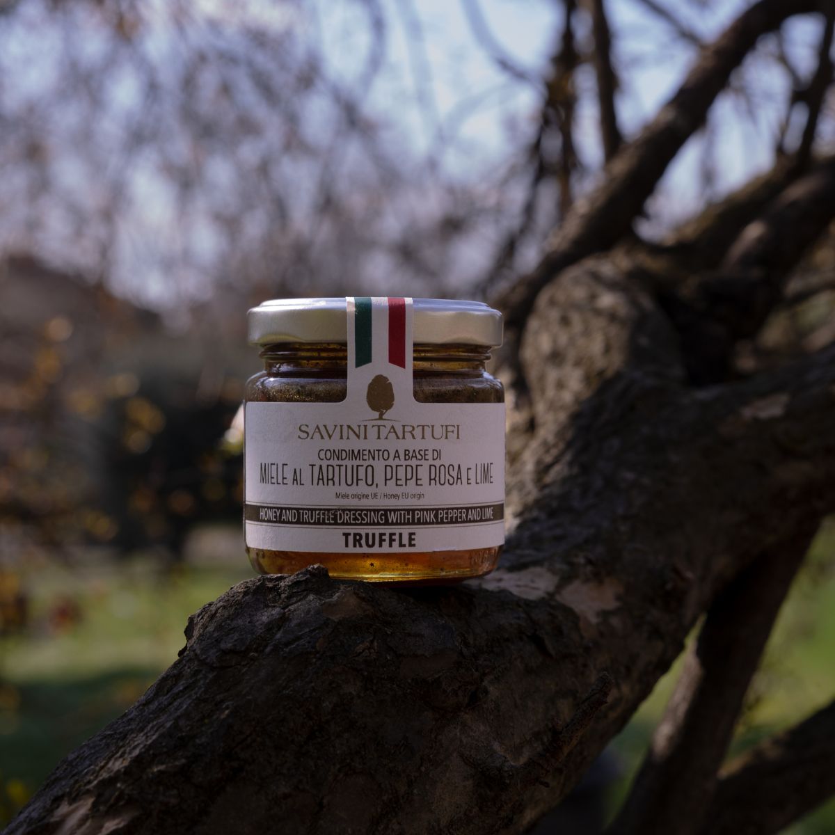 Miel à la truffe, poivre rose et citron vert 120gr - Savini Tartufi - Sauce - - La Guilde Culinaire