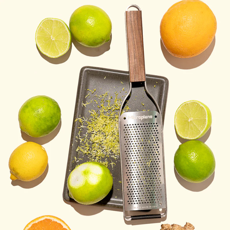 Râpe Fine - Master Serie manche en noyer - Microplane - Râpe et zesteur - - La Guilde Culinaire