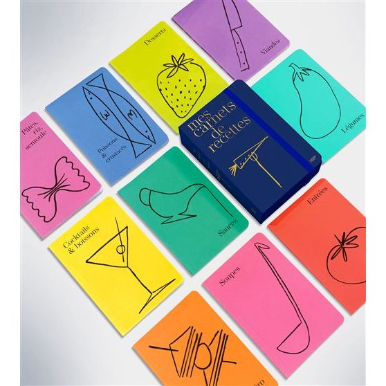 Mes carnets de recettes - Hachette Ed. - Livre de cuisine - - La Guilde Culinaire