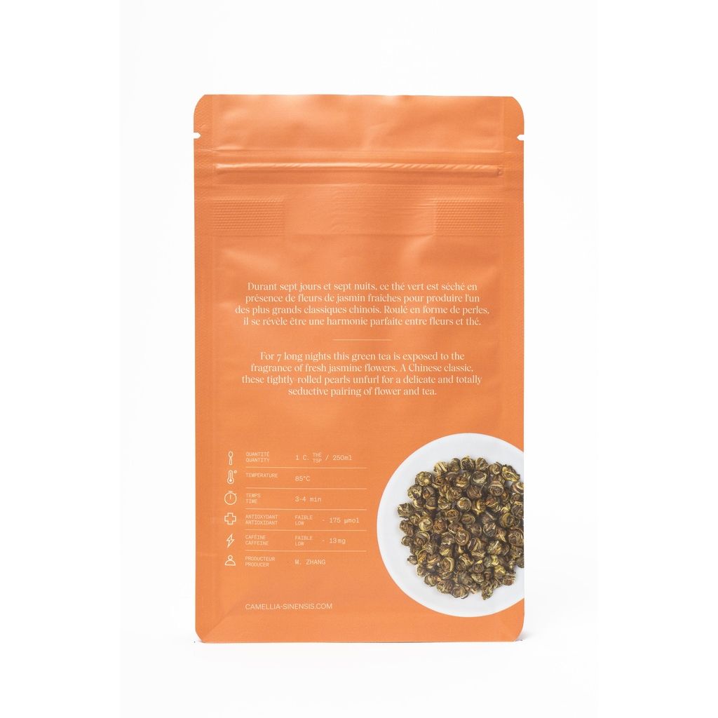 Perles au jasmin (sac de 75g) - Camellia Sinensis - Thé et infusion - - La Guilde Culinaire