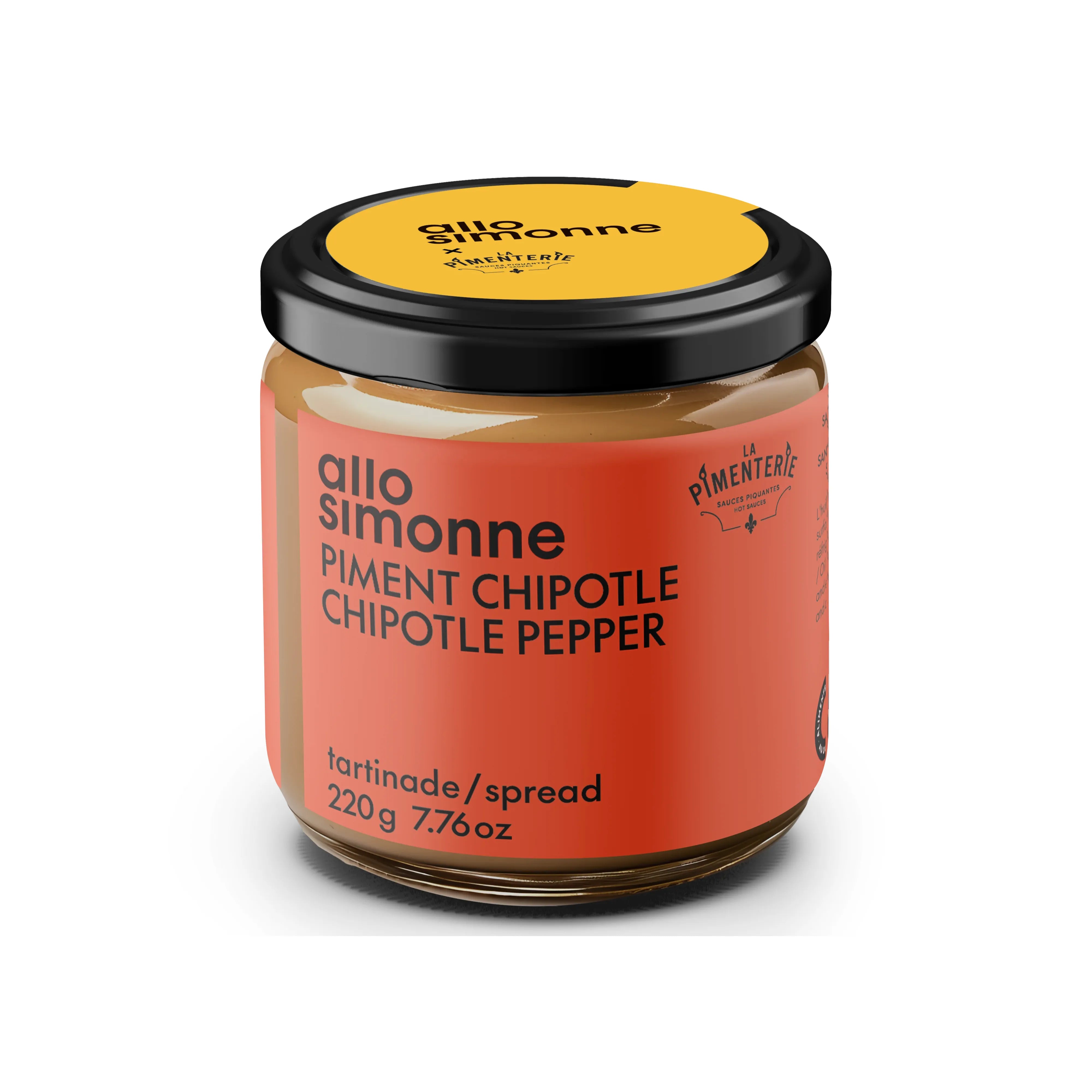 Tartinade Piment Chipotle - 220 g - Allo Simonne - Tartinade - - La Guilde Culinaire