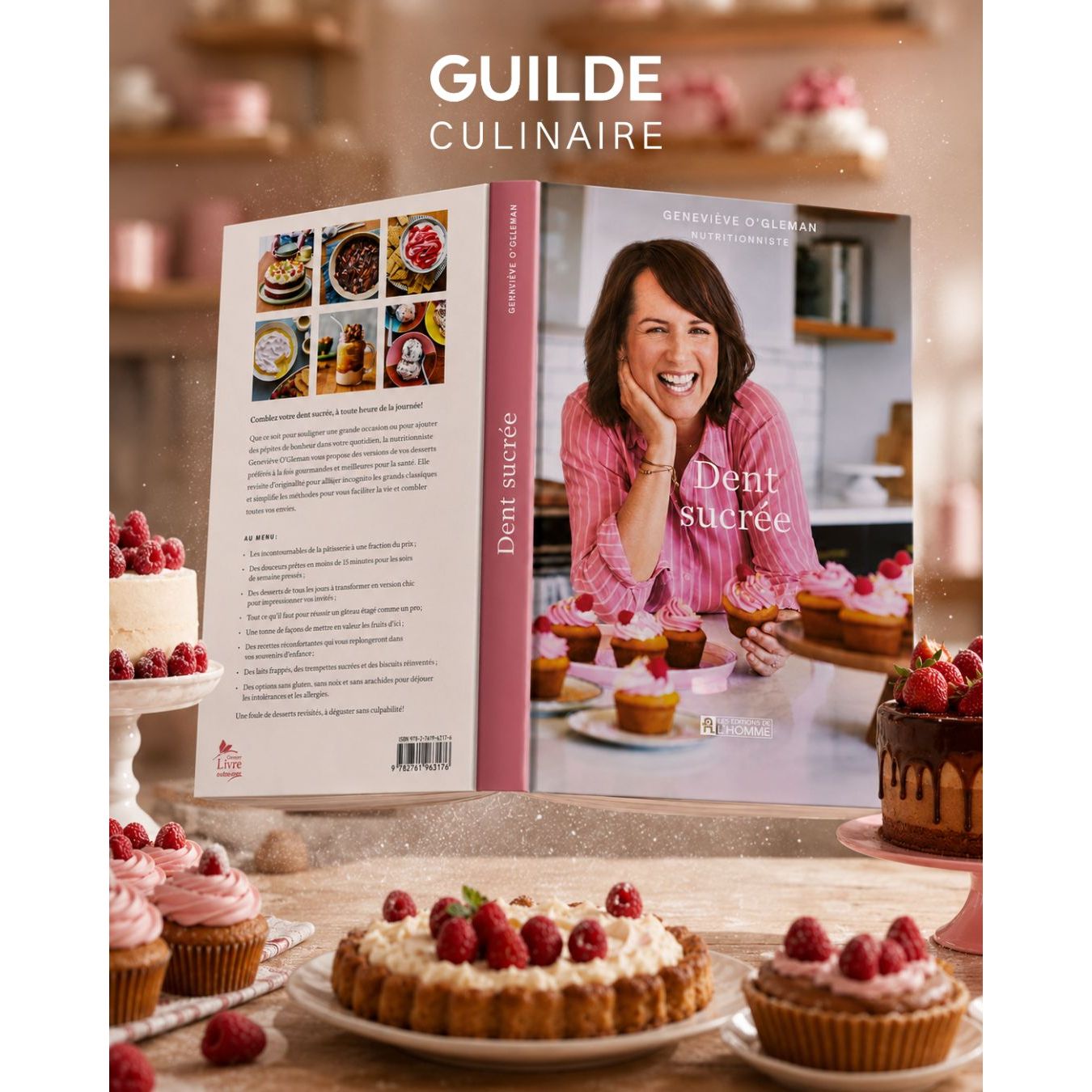 Dent sucrée - De L'Homme Ed. - Livre de pâtisserie - - La Guilde Culinaire