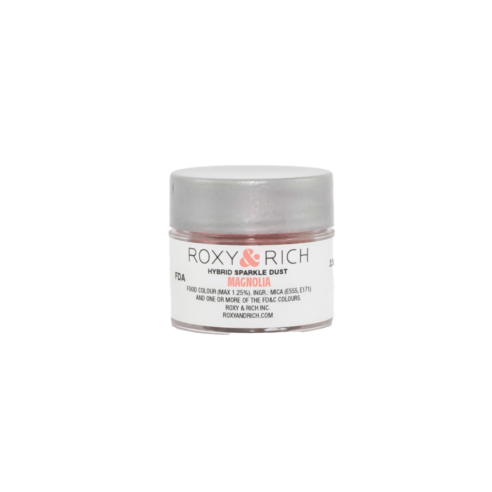Poudre étincelante hybride Magnolia 2.5g - Roxy & Rich - Poudre étincelante - S2-022 - La Guilde Culinaire