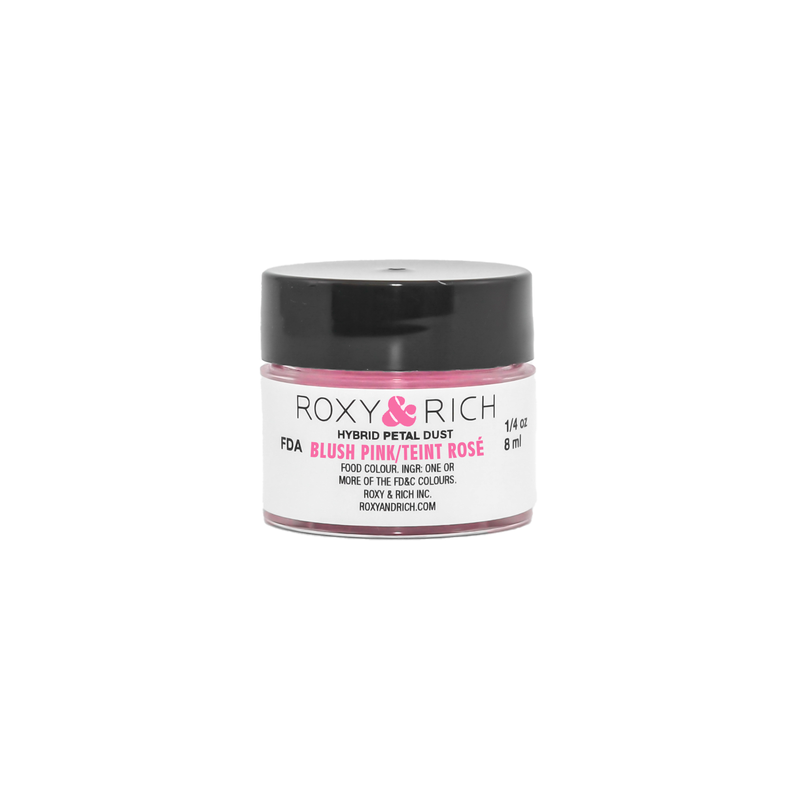 Poudres hybrides pour Pétales Teint Rosé 7g/ 1/4 oz - Roxy & Rich - Poudres Hybrides Pétales - T2-063 - La Guilde Culinaire