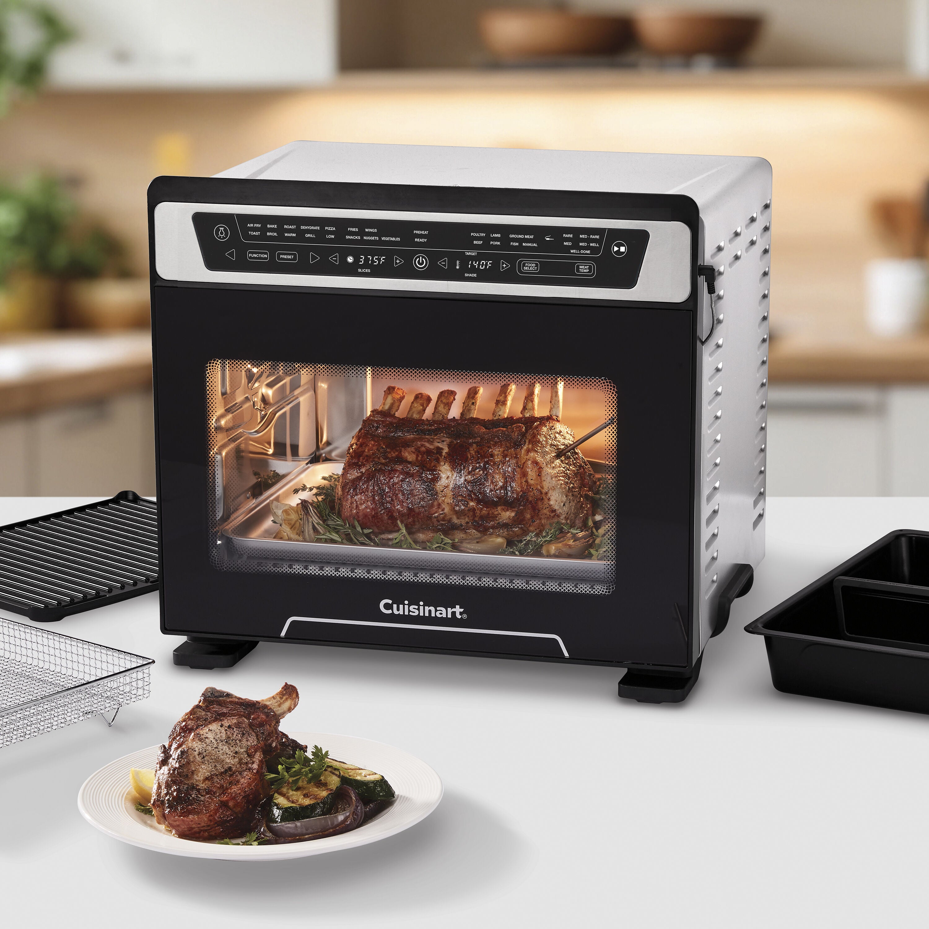 Four numérique 15-en-1 extra-large avec friteuse à air - Cuisinart - Air fryer - - La Guilde Culinaire