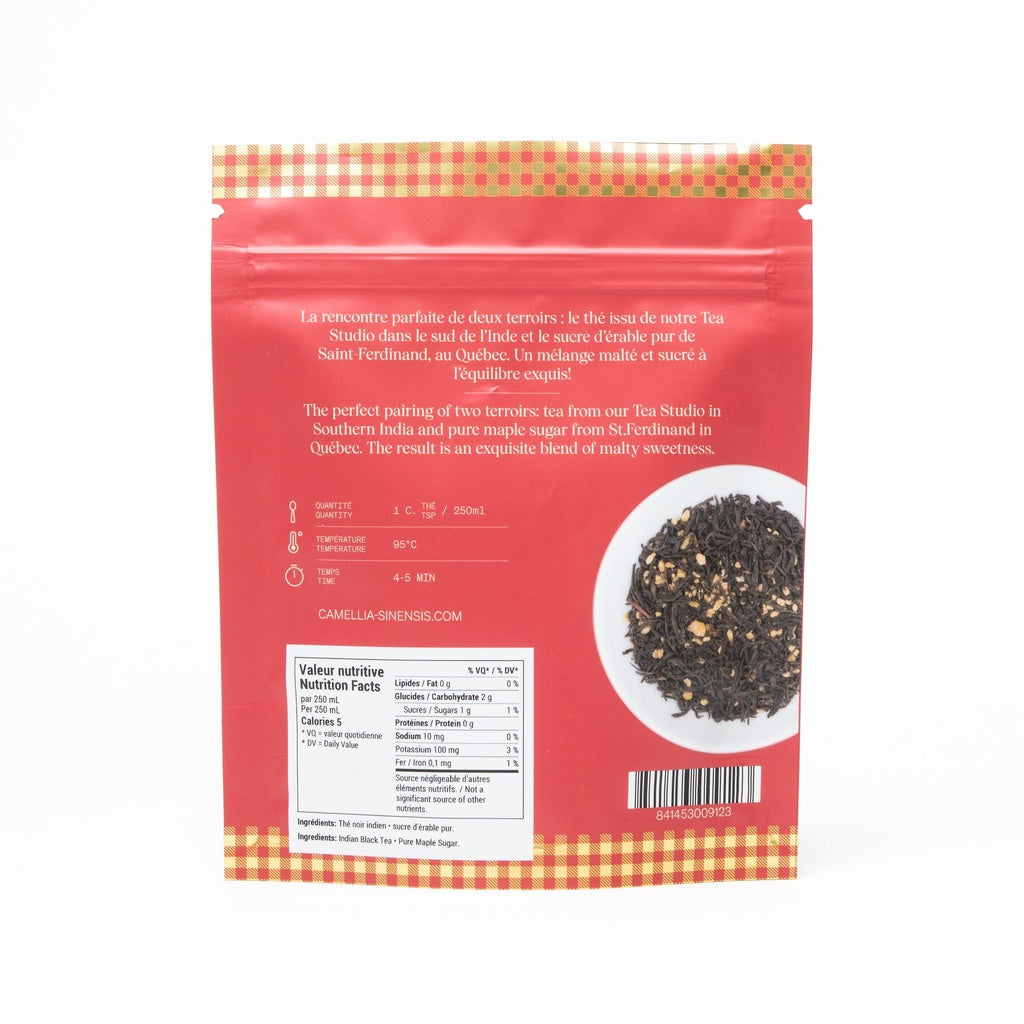 Thé à l'érable (sac de 65g) - Camellia Sinensis - Thé et infusion - - La Guilde Culinaire