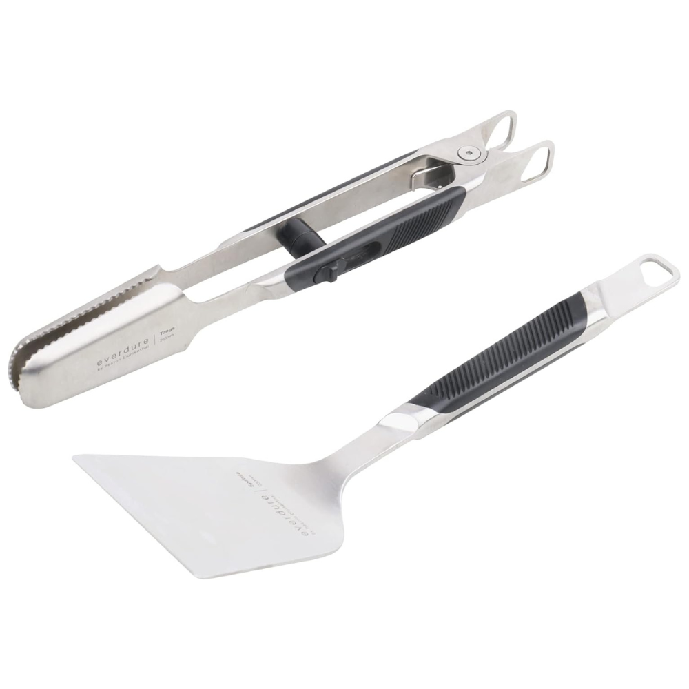 Trousse d’outils haut de gamme, Pince et Spatule - Moyenne - Everdure - Accessoire pour BBQ - - La Guilde Culinaire