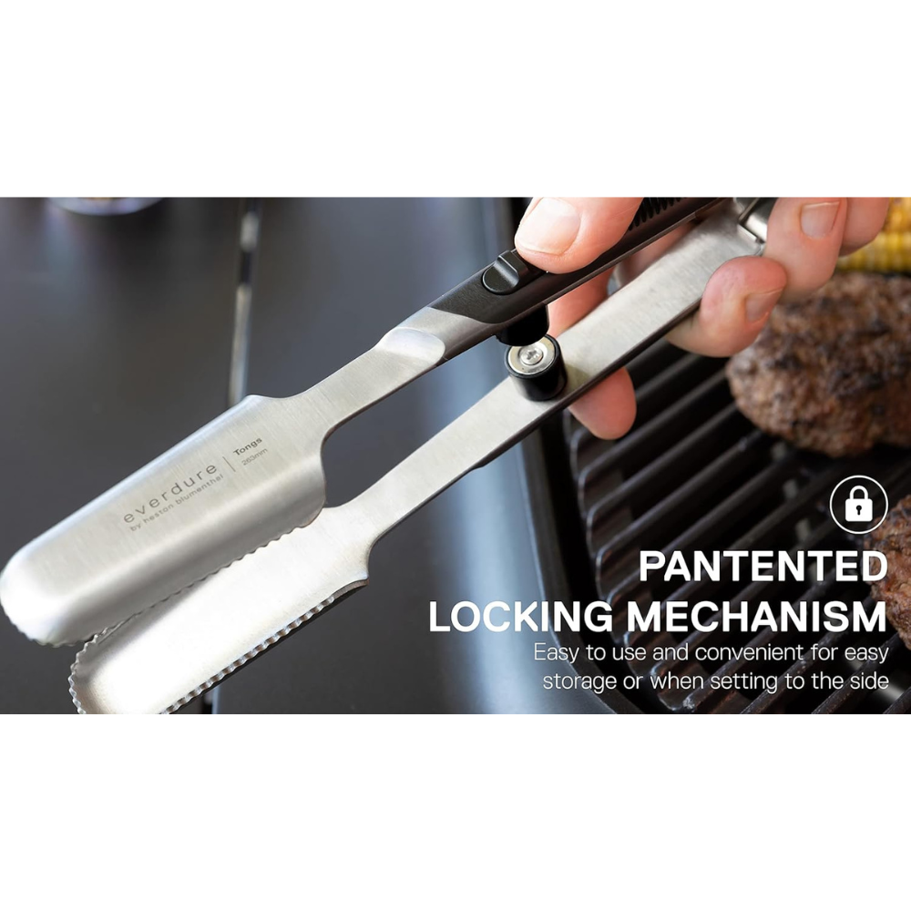 Trousse d’outils haut de gamme, Pince et Spatule - Moyenne - Everdure - Accessoire pour BBQ - - La Guilde Culinaire