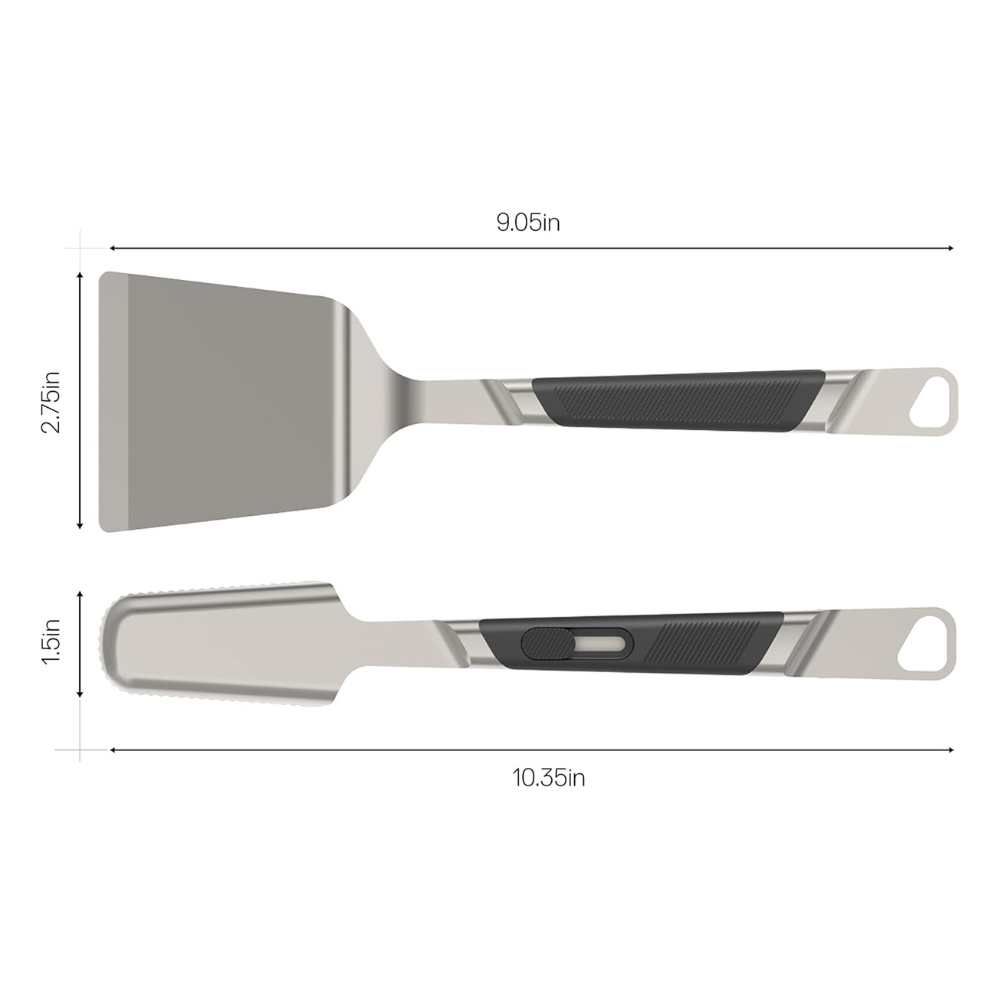 Trousse d’outils haut de gamme, Pince et Spatule - Moyenne - Everdure - Accessoire pour BBQ - - La Guilde Culinaire