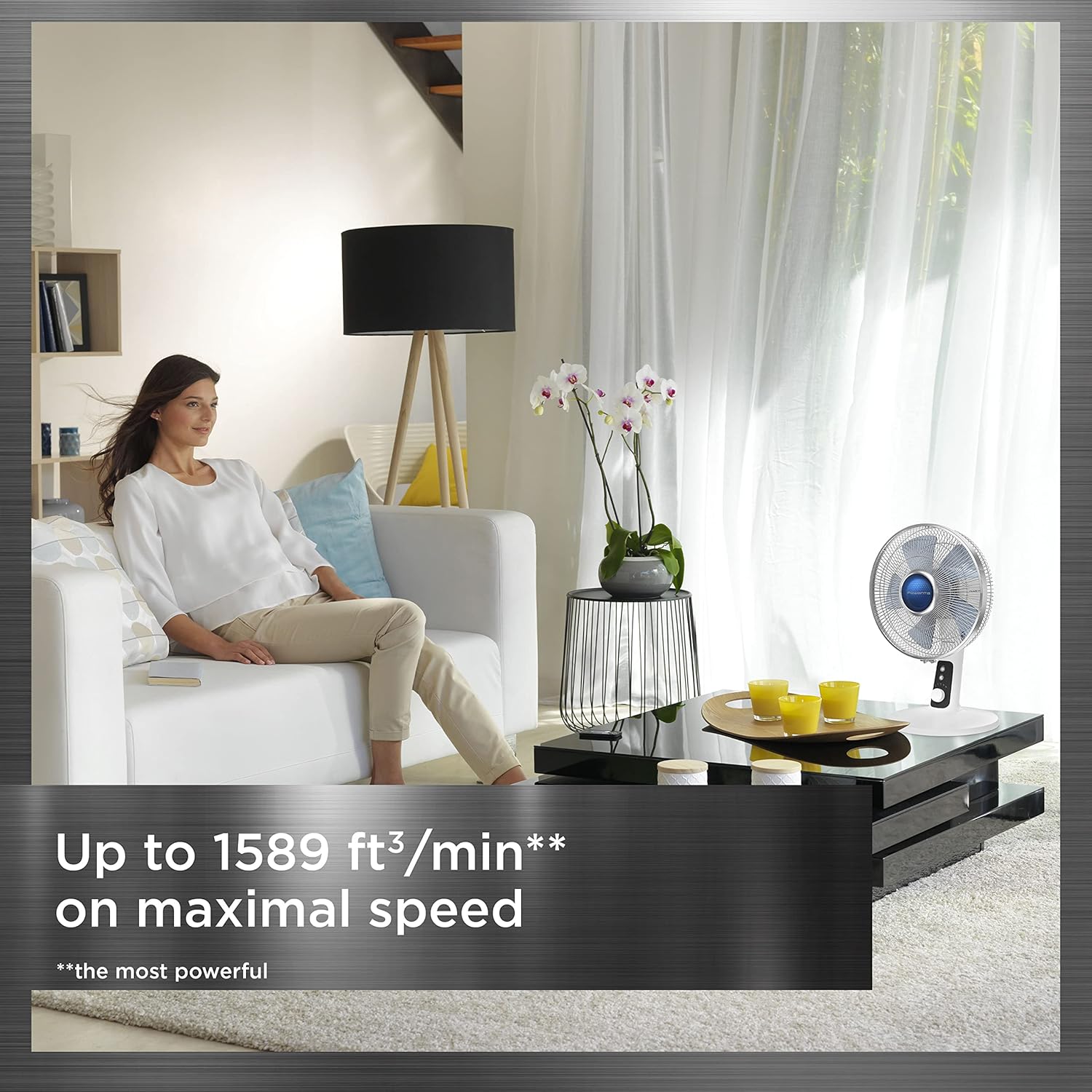 Ventilateur de table mécanique Turbo Silence Extreme+ 12" - Rowenta - Rowenta - Ventilateur - - La Guilde Culinaire
