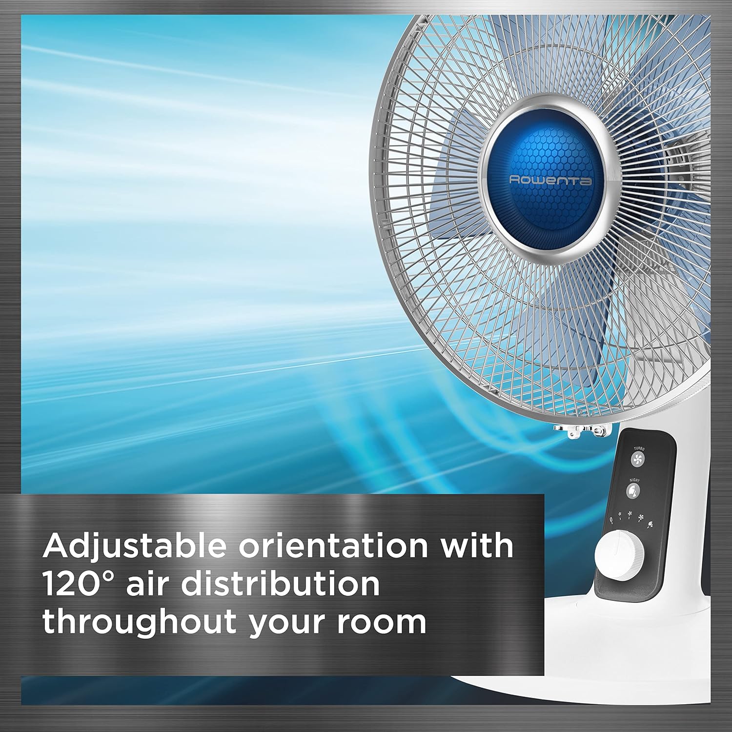 Ventilateur de table mécanique Turbo Silence Extreme+ 12" - Rowenta - Rowenta - Ventilateur - - La Guilde Culinaire