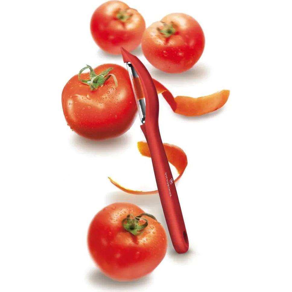 Duo Économe à lame dentelée et Couteau d'office 8cm-3.25'' - Victorinox - Couteau d'office - - La Guilde Culinaire